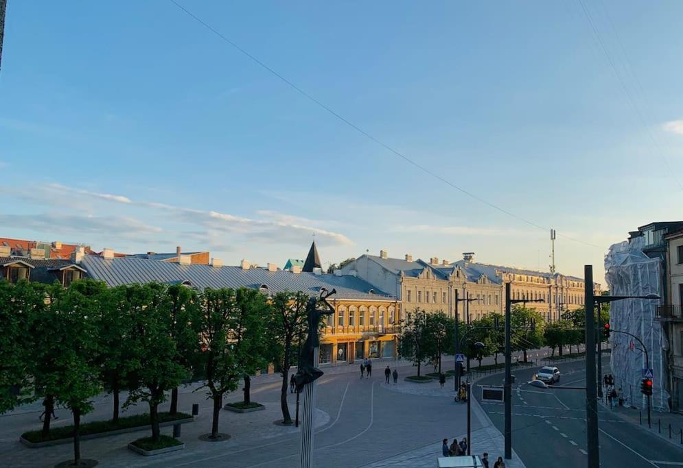 Three Bedroom With Two Terraces For 7People+Baby Каунас Экстерьер фото