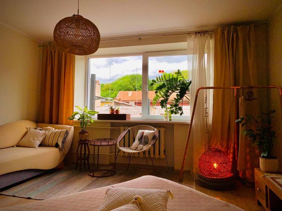 Three Bedroom With Two Terraces For 7People+Baby Каунас Экстерьер фото