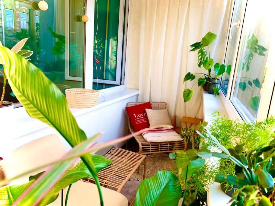 Three Bedroom With Two Terraces For 7People+Baby Каунас Экстерьер фото