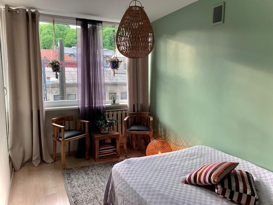 Three Bedroom With Two Terraces For 7People+Baby Каунас Экстерьер фото
