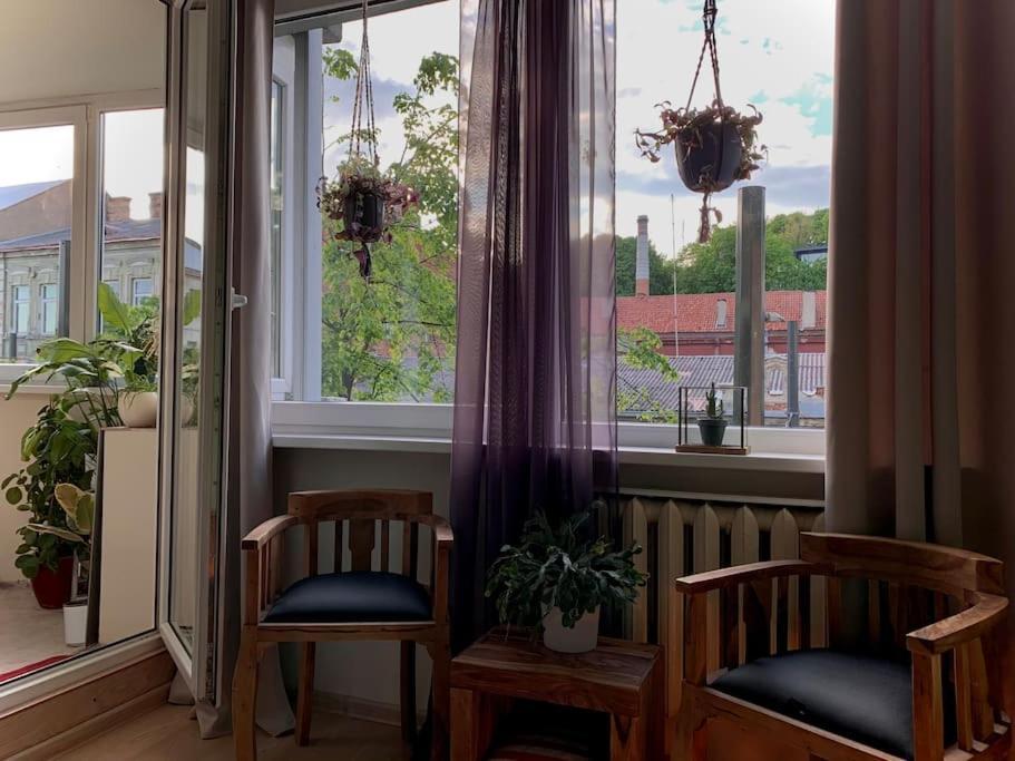 Three Bedroom With Two Terraces For 7People+Baby Каунас Экстерьер фото