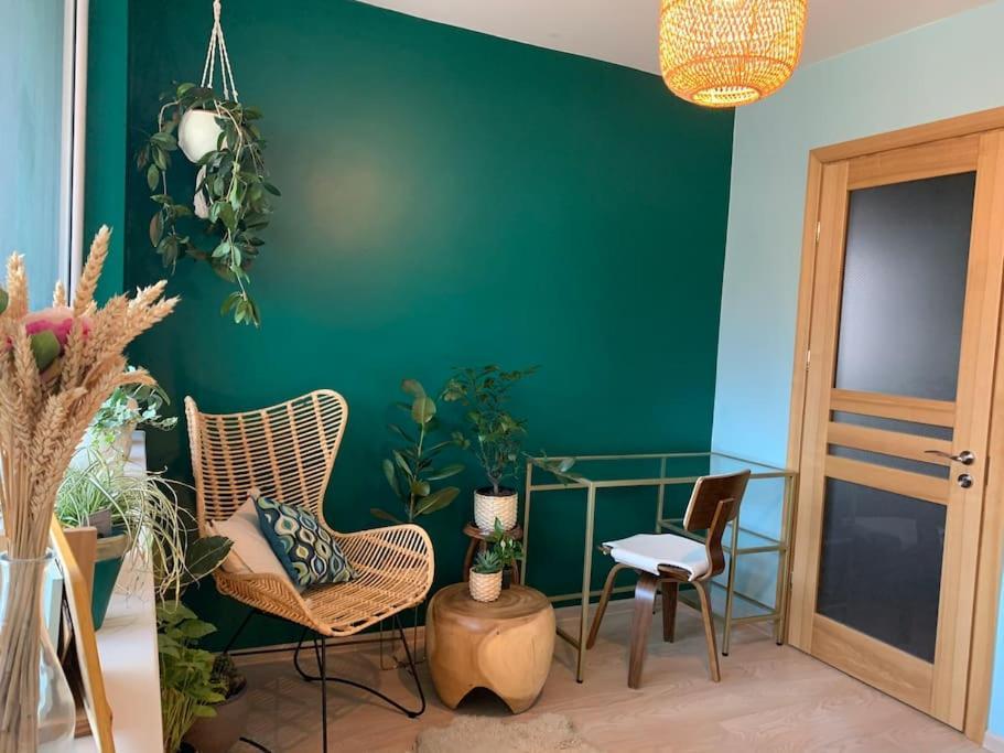 Three Bedroom With Two Terraces For 7People+Baby Каунас Экстерьер фото